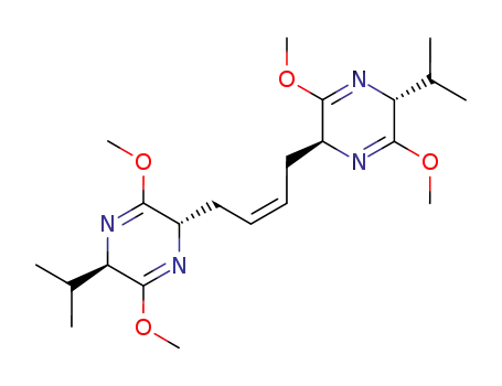 (Z)-1,4-bis((2S,5R)-5-isopropyl-3,6-dimethoxy-2,5-dihydropyrazin-2-yl)but-2-ene