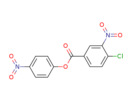 Benzoic acid, 4-chloro-3-nitro-, 4-nitrophenyl ester