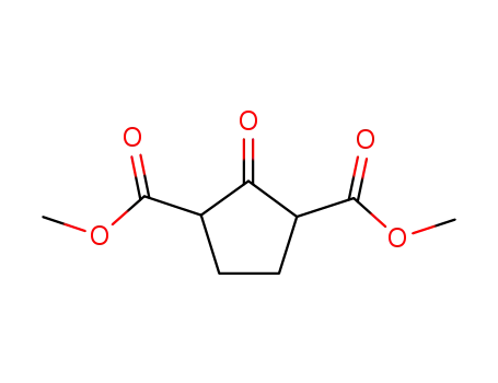 Molecular Structure of 155191-86-9 (1,3-dimethyl-2-oxocyclopentane-1,3-dicarboxylic acid)
