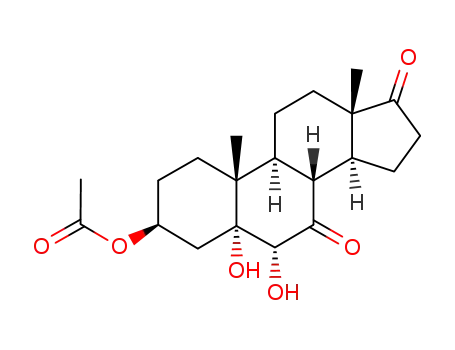 Acetic acid (3S,5R,6R,8R,9S,10R,13S,14S)-5,6-dihydroxy-10,13-dimethyl-7,17-dioxo-hexadecahydro-cyclopenta[a]phenanthren-3-yl ester