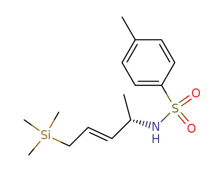 (E,4S)-1-trimethylsilyl-4-[N-(4-methylbenzene)sulfonyl]amino-2-pentene