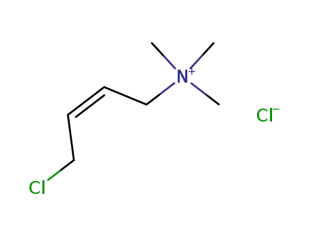 cis-1-chloro-4-methylammonio-2-butene chloride
