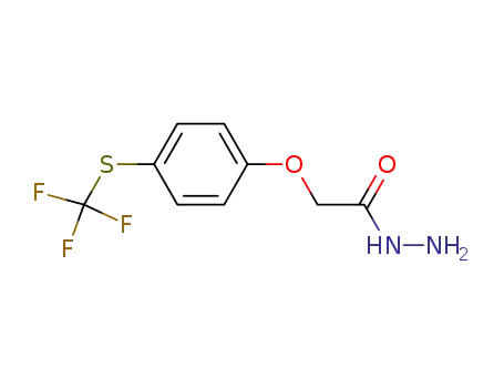 (4-trifluoromethylsulfanyl-phenoxy)-acetic acid hydrazide