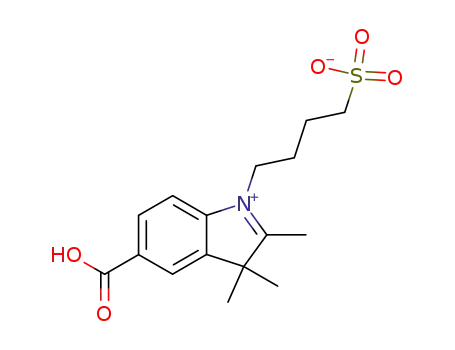 5-carboxy-1-(δ-sulfobutyl)-2,3,3-trimethyl-3H-indolium betaine