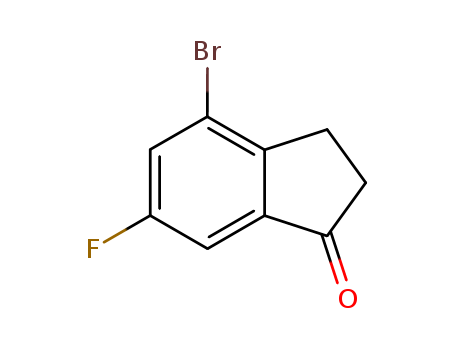 4-Bromo-6-fluoroindan-1-one