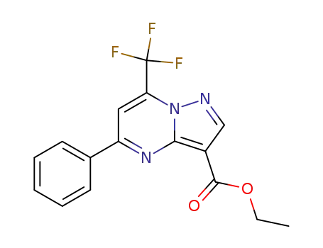 ethyl 5-phenyl-7-(trifluoromethyl)-pyrazolo[1,5-a]pyrimidine-3-carboxylate