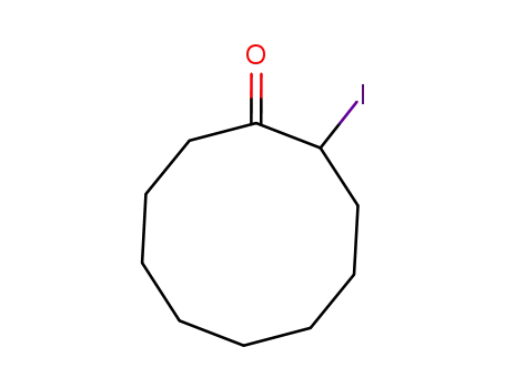2-iodo-cyclodecanone