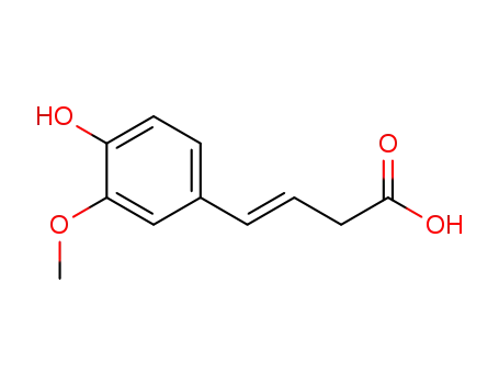 (E)-4-(4-hydroxy-3-methoxyphenyl)but-3-enoic acid