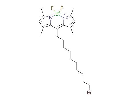 4,4-difluoro-1,3,5,7-tetramethyl-8-[(10-bromodecyl)]-4-bora-3a,4a-diaza-s-indacene