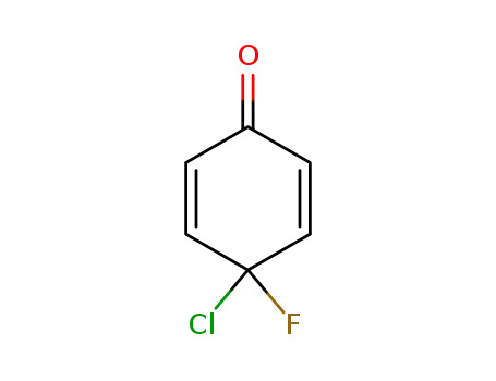 4-chloro-4-fluorocyclohexa-2,5-dienone