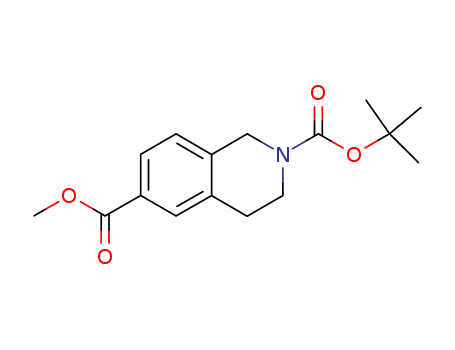 2,6(1H)-Isoquinolinedicarboxylicacid, 3,4-dihydro-, 2-(1,1-dimethylethyl) 6-methyl ester