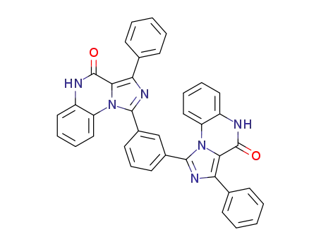 1,3-bis(3-phenyl-4(5H)-oxoimidazo[1,5-a]quinoxalin-5-ylmethyl)benzene