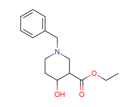 Ethyl 1-benzyl-4-hydroxypiperidine-3-carboxylate