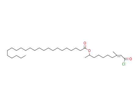 Tricosanoic acid (Z)-8-chlorocarbonyl-1,7-dimethyl-oct-7-enyl ester
