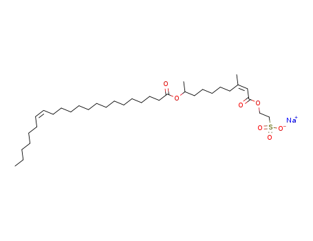 Sodium; 2-[(Z)-9-((Z)-docos-15-enoyloxy)-3-methyl-dec-2-enoyloxy]-ethanesulfonate