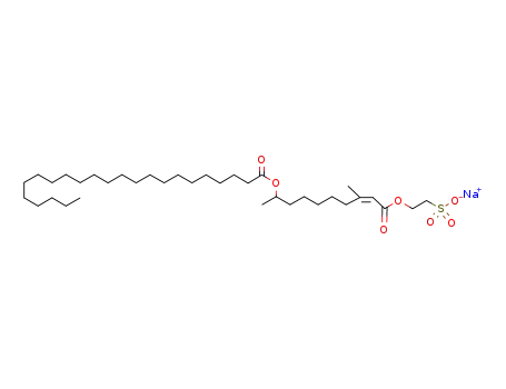 Sodium; 2-((Z)-3-methyl-9-tricosanoyloxy-dec-2-enoyloxy)-ethanesulfonate