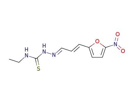 (E)-N-ethyl-2-((E)-3-(5-nitrofuran-2-yl)allylidene)hydrazinecarbothioamide
