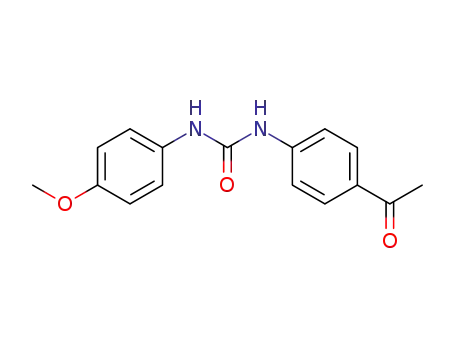 4'-N-(N'-p-methoxyphenylurenyl)acetophenone