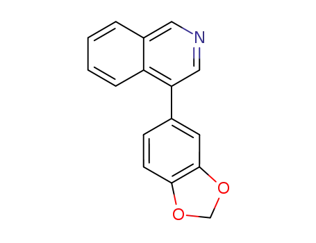 4-(3,4-methylenedioxyphenyl)isoquinoline