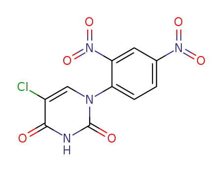 1-(2,4-dinitro-phenyl)-5-chloro-1H-pyrimidine-2,4-dione