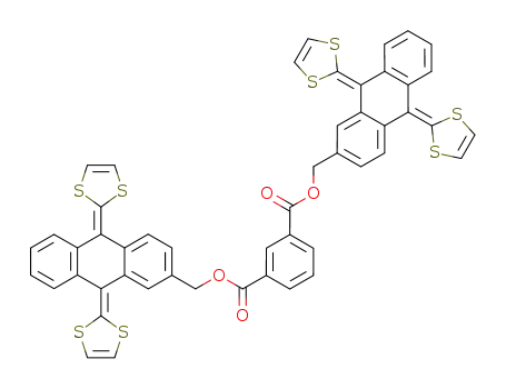 bis{[9,10-di(1,3-dithiol-2-ylidene)-9,10-dihydroanthracen-2-yl]methyl} isophthalate