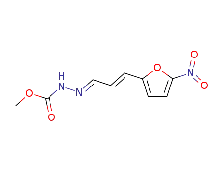 N'-[(E)-3-(5-Nitro-furan-2-yl)-prop-2-en-(E)-ylidene]-hydrazinecarboxylic acid methyl ester