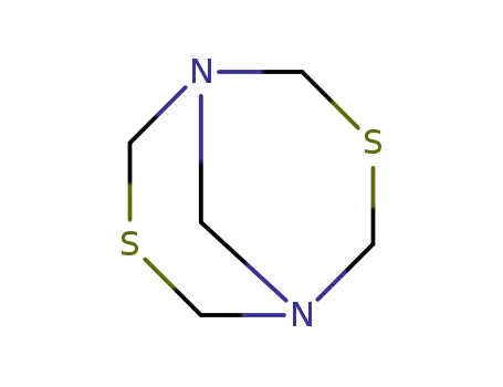 Molecular Structure of 281-20-9 (3,7-Dithia-1,5-diazabicyclo[3.3.1]nonane)