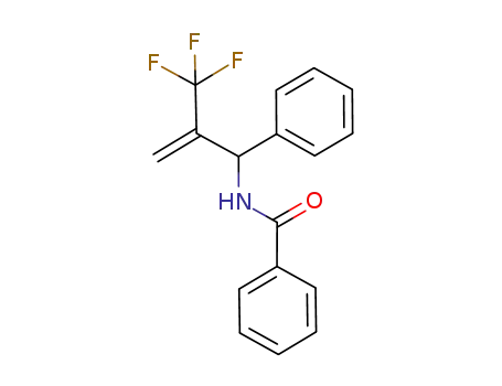 N-[1-phenyl-2-(trifluoromethyl)prop-2-ene-1-yl]benzamide