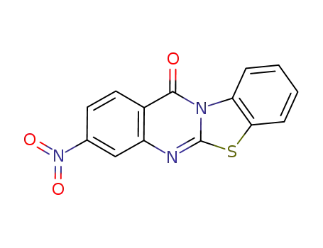 3-nitro-12H-[1,3]benzothiazolo-[2,3-b]quinazolin-12-one