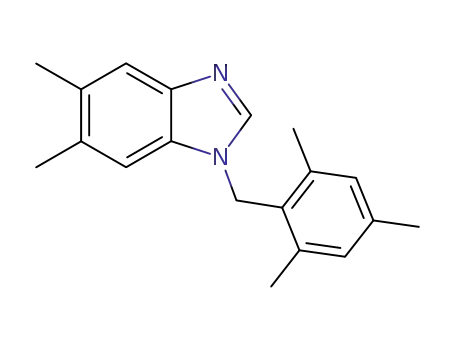 5,6-dimethyl-1-(2,4,6-trimethylbenzyl)-1H-benzo[d]imidazole