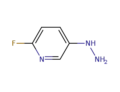 Molecular Structure of 940958-93-0 (2-Fluoro-5-hydrazinylpyridine)