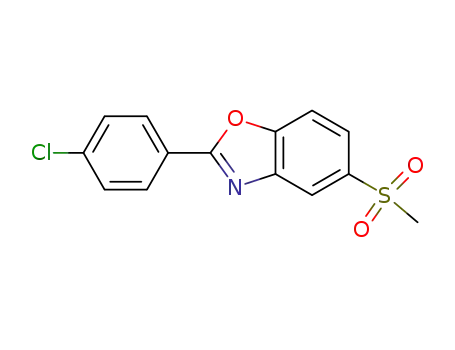2-(4-chlorophenyl)-5-(methylsulfonyl)benzo[d]oxazole