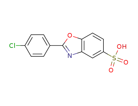 2-(4-chlorophenyl)benzo[d]oxazole-5-sulfonic acid
