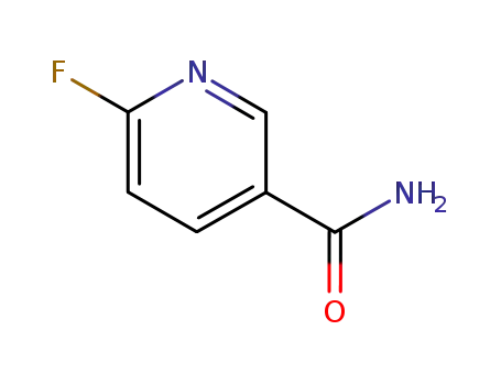 Molecular Structure of 369-50-6 (3-Pyridinecarboxamide,6-fluoro-(9CI))