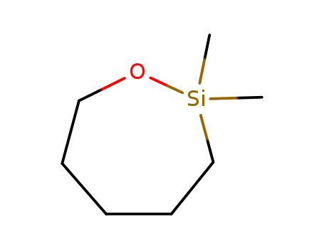1-Oxa-2-silacycloheptane, 2,2-dimethyl-
