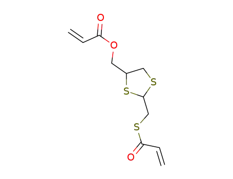 2-acryloylthiomethyl-4-acryloyloxymethyl-1,3-dithiolan