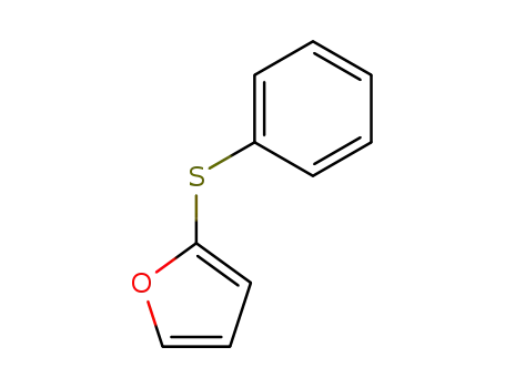 Molecular Structure of 16003-14-8 (Furan, 2-(phenylthio)-)