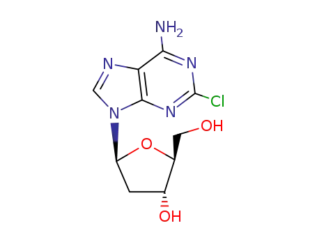 2-Chloro-9-(2-deoxy-β-L-erythro-pentofuranosyl)adenine