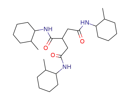 1,2,3-propanetricarboxylic acid tris(2-methylcyclohexylamide)