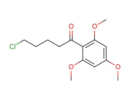 5-chloro-1-(2,4,6-trimethoxyphenyl)-1-pentanone