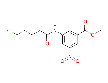 3-(4-chloropentanoylamino)-5-nitrobenzoic acid methyl ester