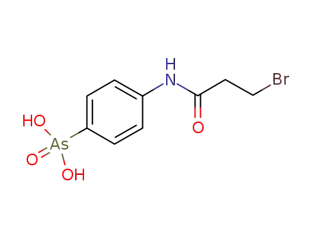 4-(bromopropionamido)-phenylarsanilic acid