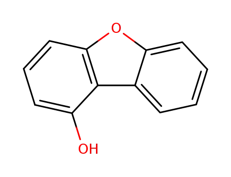 Molecular Structure of 33483-06-6 (1-Hydroxydibenzofuran)