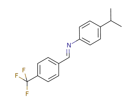 (4-isopropylphenyl){(E)-[4-(trifluoromethyl)phenyl]methylene}amine
