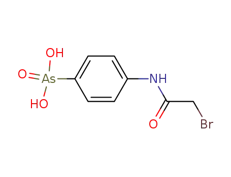 4-(N-(bromoacetyl)amino)phenylarsonic acid