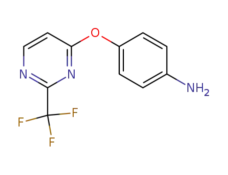 4-{[2-(trifluoromethyl)pyrimidin-4-yl]oxy}aniline