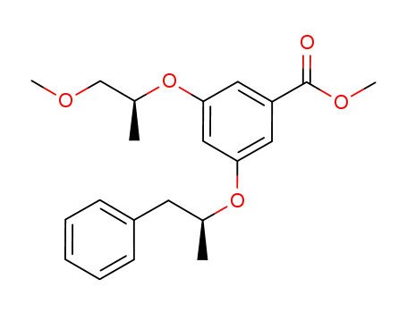 3-((S)-2-methoxy-1-methyl-ethoxy)-5-((S)-1-methyl-2-phenyl-ethoxy)-benzoic acid methyl ester