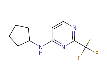 N-cyclopentyl-2-(trifluoromethyl)pyrimidin-4-amine