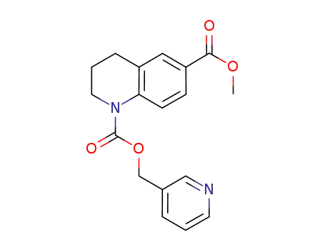 6-methyl 1-pyridin-3-ylmethyl 3,4-dihydroquinoline-1,6(2H)-dicarboxylate