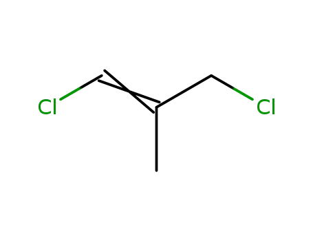 Molecular Structure of 3375-22-2 (2-Methyl-1,3-chloroprop-1-ene)
